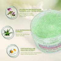 Creamy Sugar Body Scrub with Shea Butter & Essential Oils, , Whipped Texture, Daily Exfoliation, Deep Moisturizing | Factory