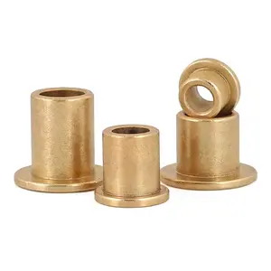 Powder Metallurgy Oil Impregnate Sintered Bush Bronze Starter Flange Sleeve Bushing