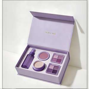 Caja de Cartón Ecológica con Logotipo Personalizado para Crema Facial, Empaque de Cosméticos para el Cuidado de la Piel con Impresión en Relieve y Cartón Gris - Product Image 3