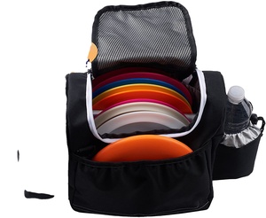 Bolsa de Transporte para Disc Golf con Etiqueta, Personalizable, para Frisbee Golf, con Capacidad para 10-14 Discos, Botella de Agua y Accesorios (Muestra Gratuita) - Product Image 1