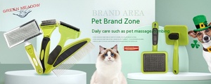 Vendita calda kit per la cura degli animali domestici 6 strumenti pettine per la rimozione dei peli del cane all'ingrosso fabbrica pettine per cani spazzola per gatti pettine per animali domestici - Product Image 3