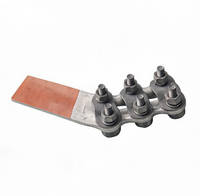 Borne de connexion bimétallique cuivre-aluminium pour barre omnibus et transition conducteur aluminium – Raccord de connexion électrique