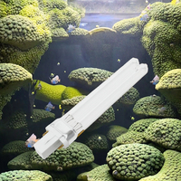 Lampe UV G23, ultraviolette, 220V, plastique, pour aquarium, lampe de remplacement pour bassin à poissons, 5/7/9/11W, accessoire pour éliminer les algues UV