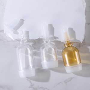 Nouveaux produits – Flacon ampoule transparent ambré en PS de 5 ml, 10 ml, 15 ml, forme bulbe, avec logo personnalisé, pour <span class=keywords><strong>acide</strong></span> hyaluronique et soins de la peau - Product Image 6