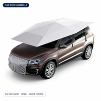 Auvent de voiture motorisé Zentopia avec télécommande, 5,2 m, surdimensionné et mobile, pour SUV, camping et voyages
