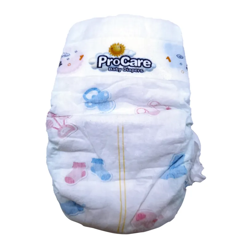 Procare OEM Pampering Swiss Quality Baby Diapers Nappies Soft Baby Diapers Huge Absorption