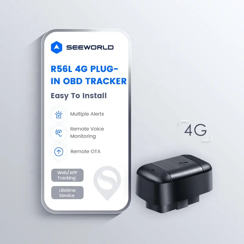 Einfaches Plug-and-Play Bester drahtloser Mini-LKW-OBD-GPS-Tracker mit Mikrofon unterstützung Open API