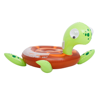 Jouet gonflable en PVC pour piscine en forme de tortue de mer, radeau flottant gonflable pour l'eau