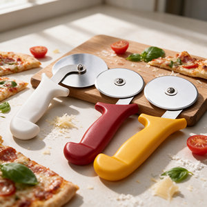 Divisor de Pastel de Acero Inoxidable con Cortador de Pizza, Imprescindible para Picnics y Reuniones Familiares - Product Image 1