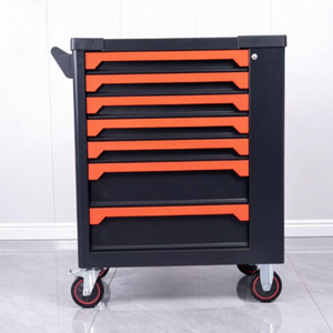Classic Pre-Assembled <strong>Workshop</strong> Tool Storage CabineSupport 6 <strong>Drawers</strong> 1 DoorWholesale Rolling Cart Lockable Load Capacity - Product Image 5