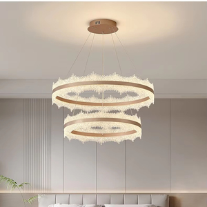 Kolye ışık mutfak yemek odası Nordic yaratıcı Led büyük oturma odası Modern lüks avizeler ve kolye işıkları mutfak - Product Image 1