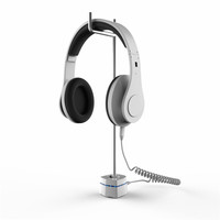 10 unités/lot casque support de sécurité casque support de dispositif antivol Sony écouteur alarme antivol écouteur support d'affichage