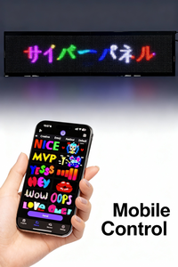 Ma Thuật Mắt LED Linh Hoạt Không Thấm Nước Xe Neon Dấu Hiệu Ánh Sáng Xe Tải Năng Động LED Thông Minh Sticker - Product Image 6