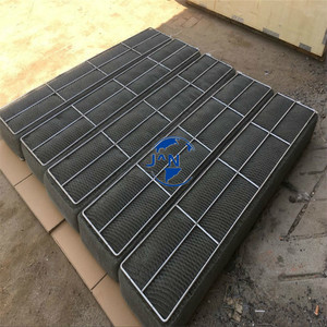 Hình chữ nhật 316 SS demister Pad dệt kỹ thuật mật độ 173 kg/m3 cắt và hàn dịch vụ chế biến - Product Image 2