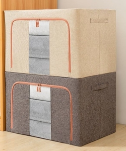 Organisateur de placard pliable à prix de gros, boîte de rangement pliable 100L en tissu Oxford pour vêtements, idéal pour la cuisine et le placard - Product Image 6