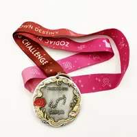 Logam Khas, Bahan Campuran Seng Dapat Ukuran Kustom Diberikan Kepada Medali Maraton Kehormatan