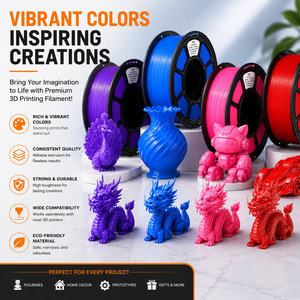Filamento PETG para Impresora 3D, Filamentos de Impresión ABS, PETG 1kg, Varillas de Plástico Bambulab, Filamento PETG - Product Image 1