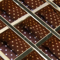 Boîte à Chocolat de Luxe Personnalisée Boîte Cadeau Exquise à Rabat pour Bonbons Boîte d'Emballage pour Biscuits