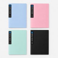 Porte-documents professionnel A4 de présentation, 30 pochettes, avec porte-étiquettes, pour vente en gros