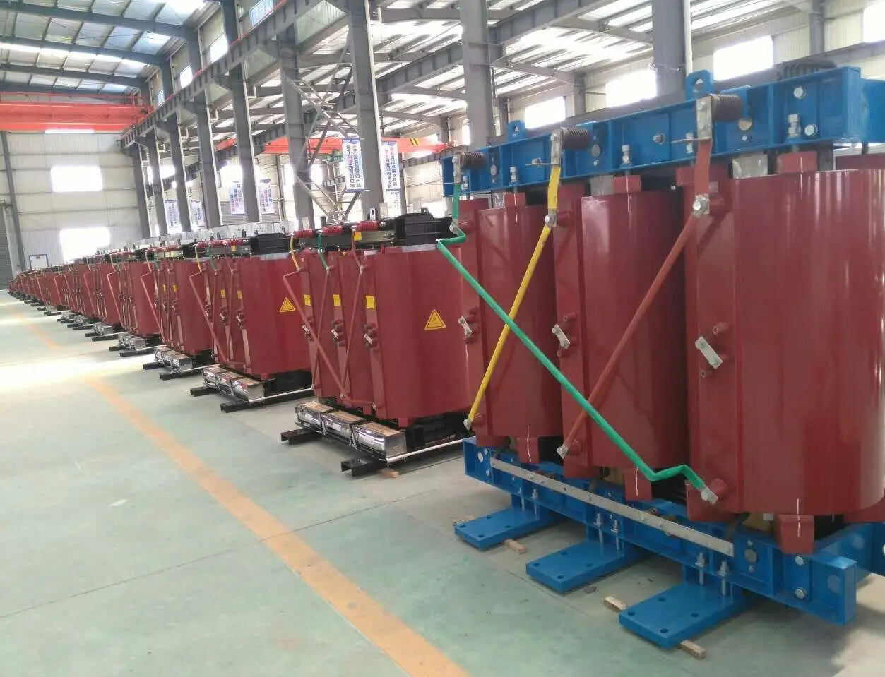 Tianli Transformadores trifásicos de resina fundida, transformador de alta tensão 2500kva para fábrica