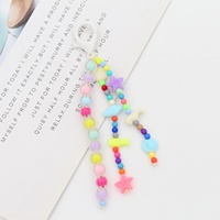Meilleur cadeau pour couple d'amis, mignon pour Smiley, pour lettre d'amour, porte-clés pendentif, vente chaude, ornements suspendus en acrylique pour sacs d'école