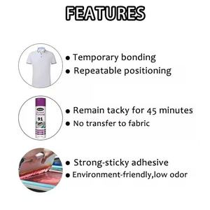 Tạm thời dính spraymaster 91 phun dính màn hình in ấn khung thân thiện với môi keo cho da và khung màn hình in ấn - Product Image 5