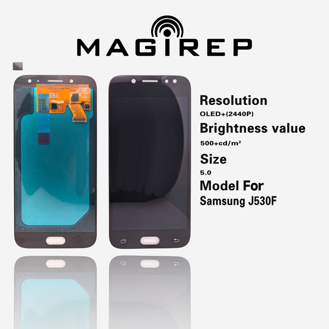 OLED Display for for J5 (2017) (J530F) Mobile Phone with 1 Year Warranty 5.0" Screen 400cd+ Luminance