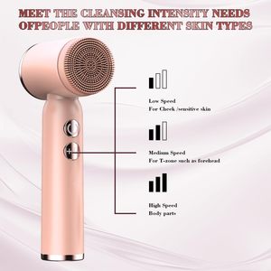 <span class=keywords><strong>Brosse</strong></span> de lavage du <span class=keywords><strong>visage</strong></span> en silicone <span class=keywords><strong>Brosse</strong></span> à rotation électrique pour le nettoyage du <span class=keywords><strong>visage</strong></span> avec fonction de massage pour les soins de la peau au spa - Product Image 4