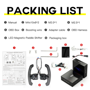 Palancas de Cambio LED Magnéticas de Fibra de Carbono 100% Real para A6 A7 S6 S7 RS6 RS7 C8 - Product Image 5
