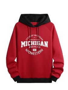 Streetwear Hoodies Hombres Gráfico Carta Imprimir Pullover Sudaderas con capucha de manga larga Sudadera con capucha Tops - Product Image 3