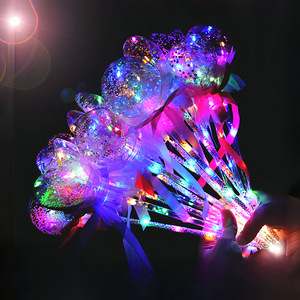 2026 New Creative LED Magic Fairy <strong>Stick</strong> Wands Rave Toy Light-up Magic Ball Wand <strong>Glow</strong> <strong>Stick</strong> for Birthdays Party Kids Toy - Product Image 1