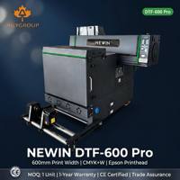Imprimante numérique DTF 600mm NEWIN 600pro, format A1-A4, machine à secouer la poudre, tête I3200 Epson, garantie 1 an, entièrement automatique, encre