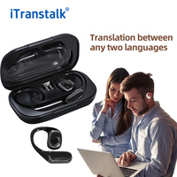 Écouteurs Traducteurs IA 142 Langues Traduction Bidirectionnelle En Ligne et Hors Ligne Casque Sans Fil