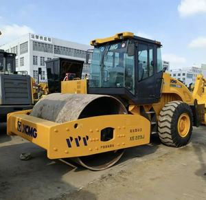 Rodillo Vibratorio de Un Solo Tambor XCMG XS223J Usado, Motor Híbrido de 140kw, Compactador de Asfalto, Equipo de Construcción - Product Image 1