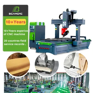 Bộ Định Tuyến Cnc 3d Bộ Định Tuyến Gỗ Dọc Cnc 5 Trục Bộ Định Tuyến Khuôn Gỗ Cnc Bộ Định Tuyến Khắc 5 Trục