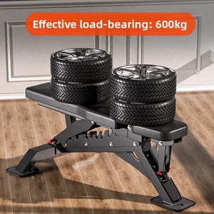 Banco di allenamento Fitness multifunzionale per uso domestico e commerciale in palestra con Design regolabile della sedia con manubrio - Product Image 2