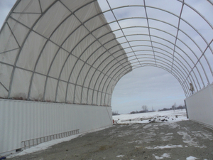 Vải Căng Kim Loại Lưu Trữ Container Shed Dome Top Roof Covers Container Vận Chuyển Nơi Trú Ẩn - Product Image 5