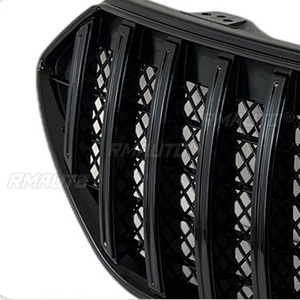 Grille de pare-chocs avant de voiture, grilles de course, calandre pour Hyundai Santa Fe 2016-2019, kit carrosserie, accessoires automobiles - Product Image 5