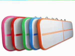 Tapis de gymnastique gonflable Air Mat Tumble Track avec pompe à air électrique pour usage domestique, entraînement de cheerleading, gymnastique pour enfants, yoga - Product Image 3