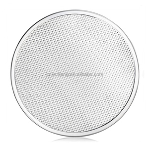 Ensemble d'outils de cuisson durables fournis par l'usine, écran à <span class=keywords><strong>pizza</strong></span> en métal de 12 pouces et pierres à <span class=keywords><strong>pizza</strong></span> rondes en filet - Product Image 3