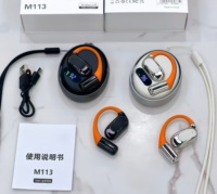 Écouteurs OWS pour une conduite sécurisée, appels mains libres, étanches IPX2, commande tactile, pour les voyages en voiture