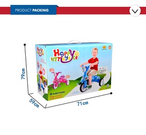 china fashion 3 wheel ABS music baby tricycle toy for 3-5 year olds - Product Image 5