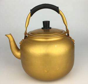 <span class=keywords><strong>Bouilloire</strong></span> en aluminium poli SL écologique <span class=keywords><strong>jaune</strong></span> avec bec verseur soudé pour cuisinière à gaz - Product Image 2