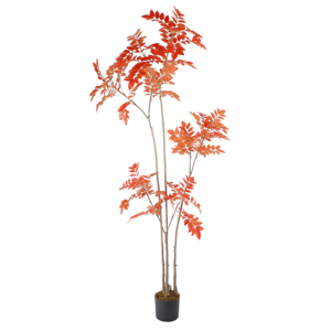 230cm di altezza in finto giallo pianta pianta artificiale pianta decorativa interna per la decorazione del portico dell'hotel di casa - Product Image 1