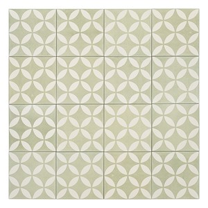 Piastrella Idraulica Met 20 x 20 Cm Finitura Opaca Bordi Irregolari - Product Image 1