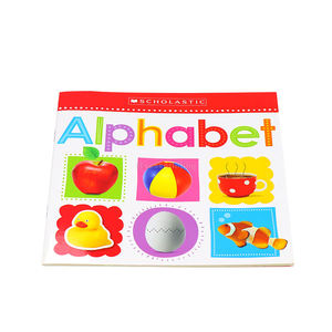 Custom Full Color Children Book Printed Kids Early Education Alphabet Book Reusable <b>Sticker</b> Books Softcover - Product Image 3