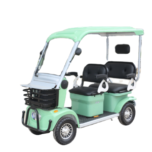 Carrello Elettrico Comfort <span class=keywords><strong>per</strong></span> 4 Passeggeri con Tettuccio |   Veicolo Ricreativo Sicuro <span class=keywords><strong>per</strong></span> Parchi e Resort - Product Image 1
