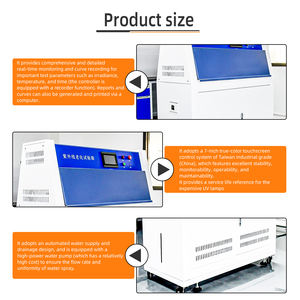 Appareil de test de vieillissement accéléré aux <span class=keywords><strong>UV</strong></span> |   pour les tests de performance anti-âge des revêtements, des plastiques et des matériaux automobiles - Product Image 3
