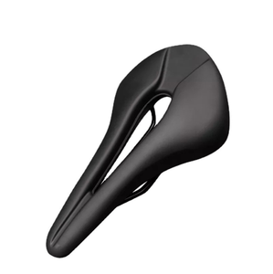 Sillín de bicicleta con diseño hueco transpirable, asiento suave y cómodo de cuero PU, cojín para bicicleta de montaña y carretera, accesorios de ciclismo - Product Image 1