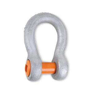 BETA - 080320020 ROBUR - Bow <b>shackles</b> with square sunken hole screw pin, high-tensile alloy steel, hot-dip galvanized body (mult - Product Image 1